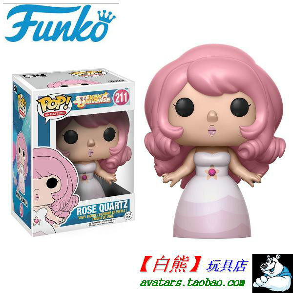 Настоящий Funko Pop Космический мальчик Стивен Universe Розовая кварцовая роза