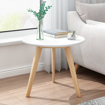 40 40 48 60 70cm 70cm three-footed solid wood legs single double layer containing object in talks for small round table tea table
