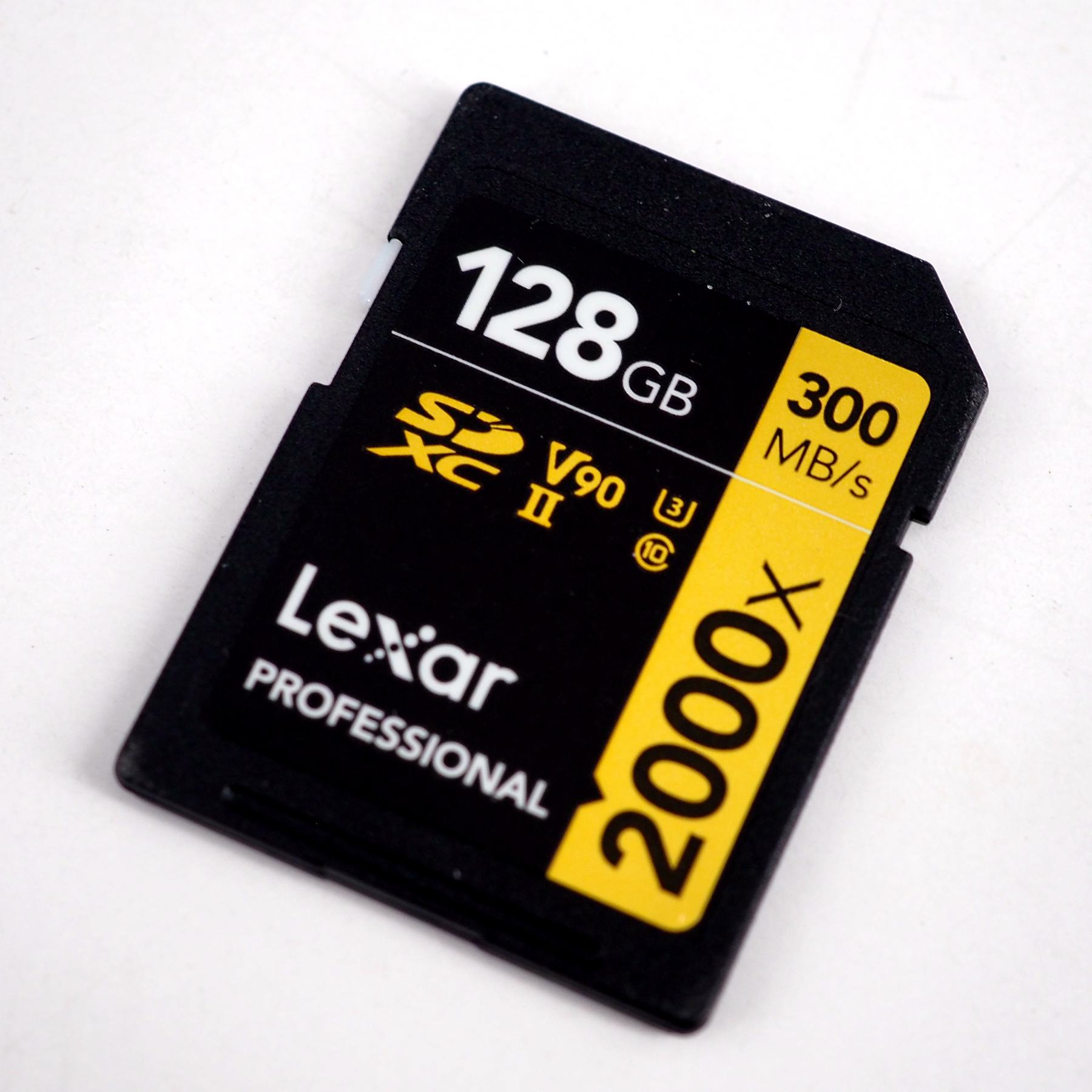 Lexar Rexar SD card 128G memory card EM1 III UHS-II type X-T4 4K 300MS 260MS