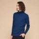 Xiangtiannu 2019 mùa thu và mùa đông nam mới kinh doanh nhăn nheo áo len cashmere tinh khiết nam trùm đầu chạm đáy áo len mỏng cổ cao - Áo len Cashmere