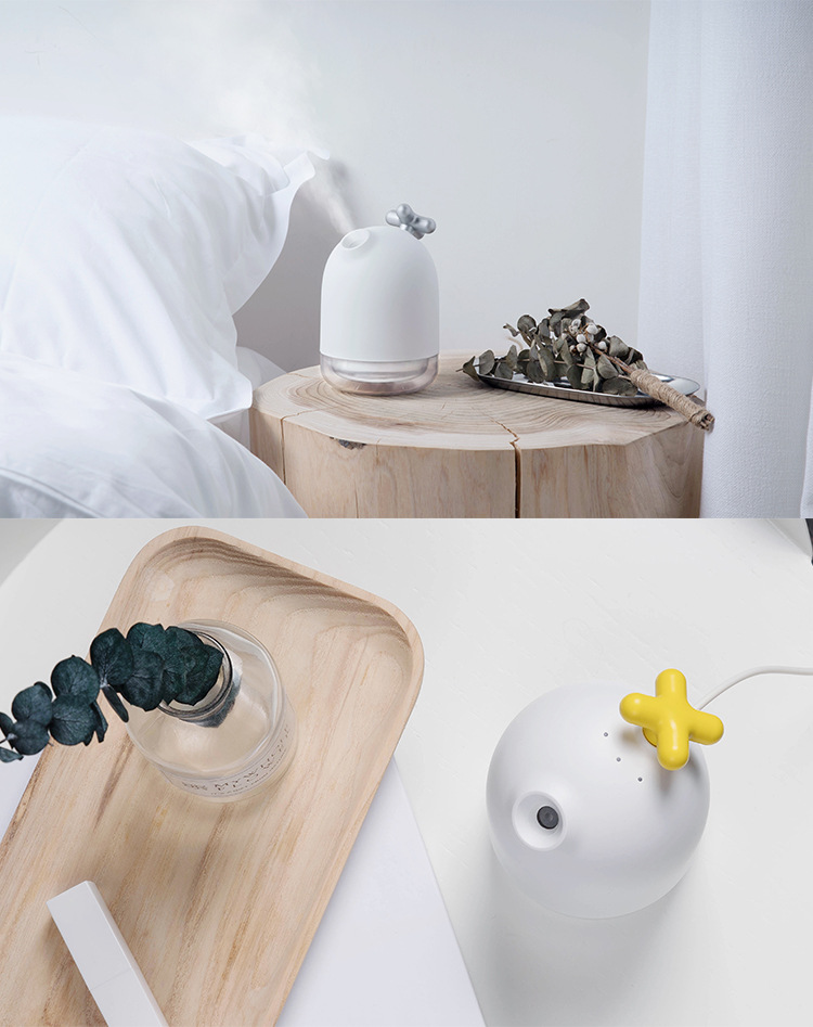 Janpim X-Humidifier ba tốc độ điều khiển thời gian usb máy tạo độ ẩm mini phun nước hộ gia đình - Máy giữ ẩm máy tạo độ ẩm không khí của nhật