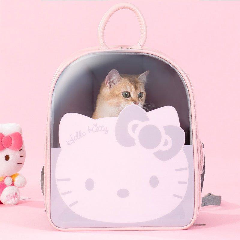 Cat bag backpack go out portable large-capacity cat cat cage pet supplies space capsule cat box cat school bag