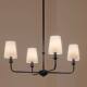 American Simple and Stylish Retro Chandelier, European Retro Living Room Lamp, Bedroom Lamp, Dining Room Study, Pastoral Country Lamp
