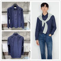 ZIOZIA Mens Autumn and Winter Korean Fashion Handsome Casual Long Sleeve Shirt Top ZWC04902-898