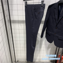 IM DAVID mens autumn and winter Korean version of business fashion handsome wool trousers mens pants DQBP6194-798