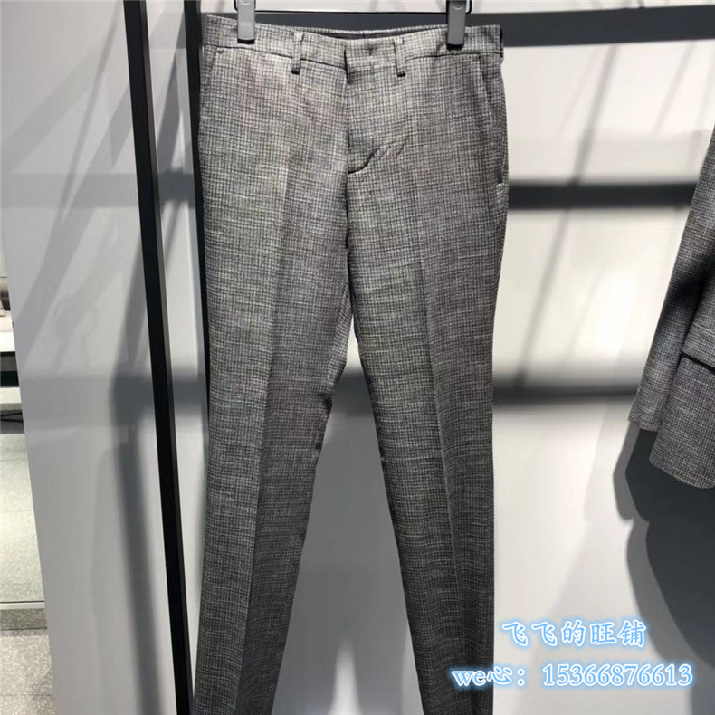 Mind Bridge high-end men's clothing Han version Business handsome fashion men's pants QRBP2105-2480