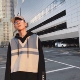 空 Phiên bản Hàn Quốc của nam thủy triều oversized siêu ngắn phiên bản áo len ngắn tay áo len