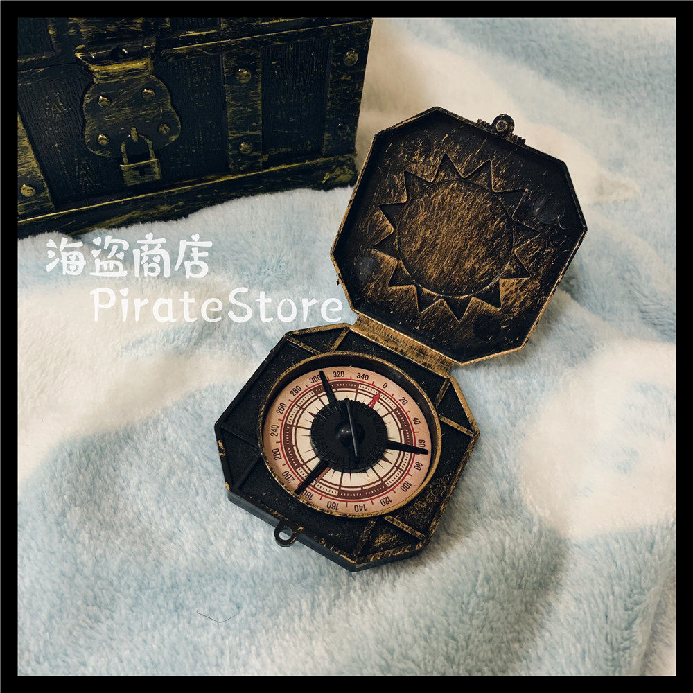 Pirate Compass Photo Props Dark Lolita styling with Halloween JK with gadgets