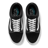 Vans Old Skool Черно -белая классическая супер -светлая комфиксушская мужская и женская досуга обувь vn0a3wmavne