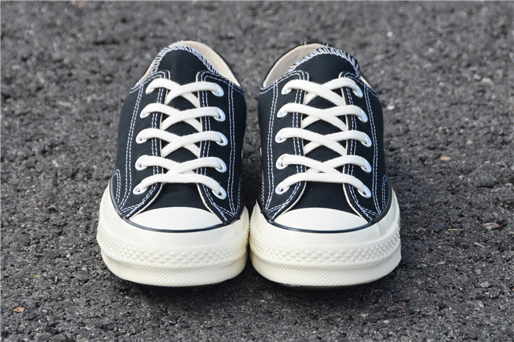 Converse Converse 1970s Samsung tiêu chuẩn màu đen thấp để giúp giày vải nam và nữ cao 162058C / 162050C giày the thao nữ giá rẻ
