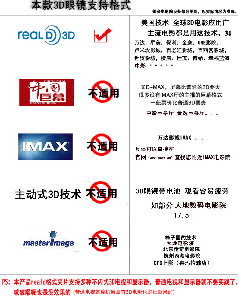 Lunettes 3D OTHER   - Ref 2623174 Image 3