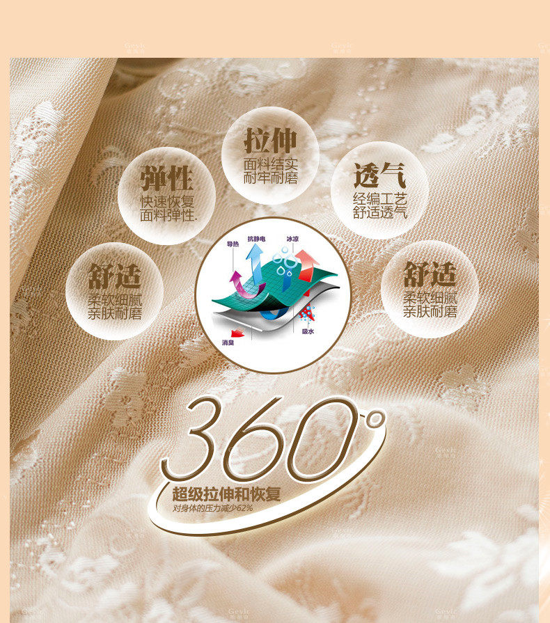 Sous-vêtement minceur sexy en nylon - Ref 689798 Image 15