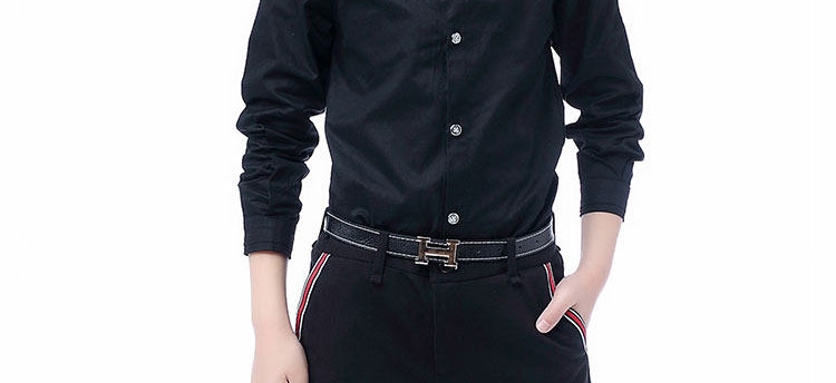 Chemise garcon à manche longue - Ref 2074754 Image 31