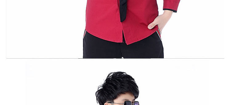 Chemise garcon à manche longue - Ref 2074754 Image 72