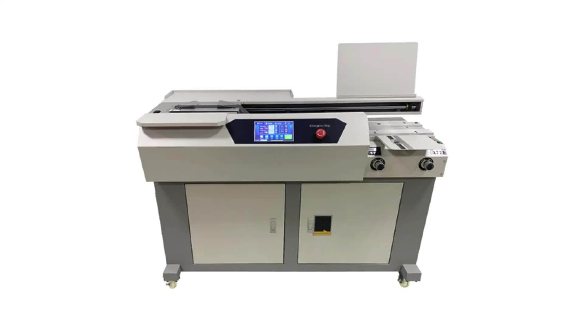Sgbm300l A4 Size Glue Binder Perfect Book Glue Binding Machine