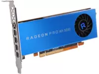 AMD Графика Radeon Pro WX3200, профессиональная видеокарта, 4 ГБ, ножевая карта 4, MINI DP, поддержка 4K5K8K