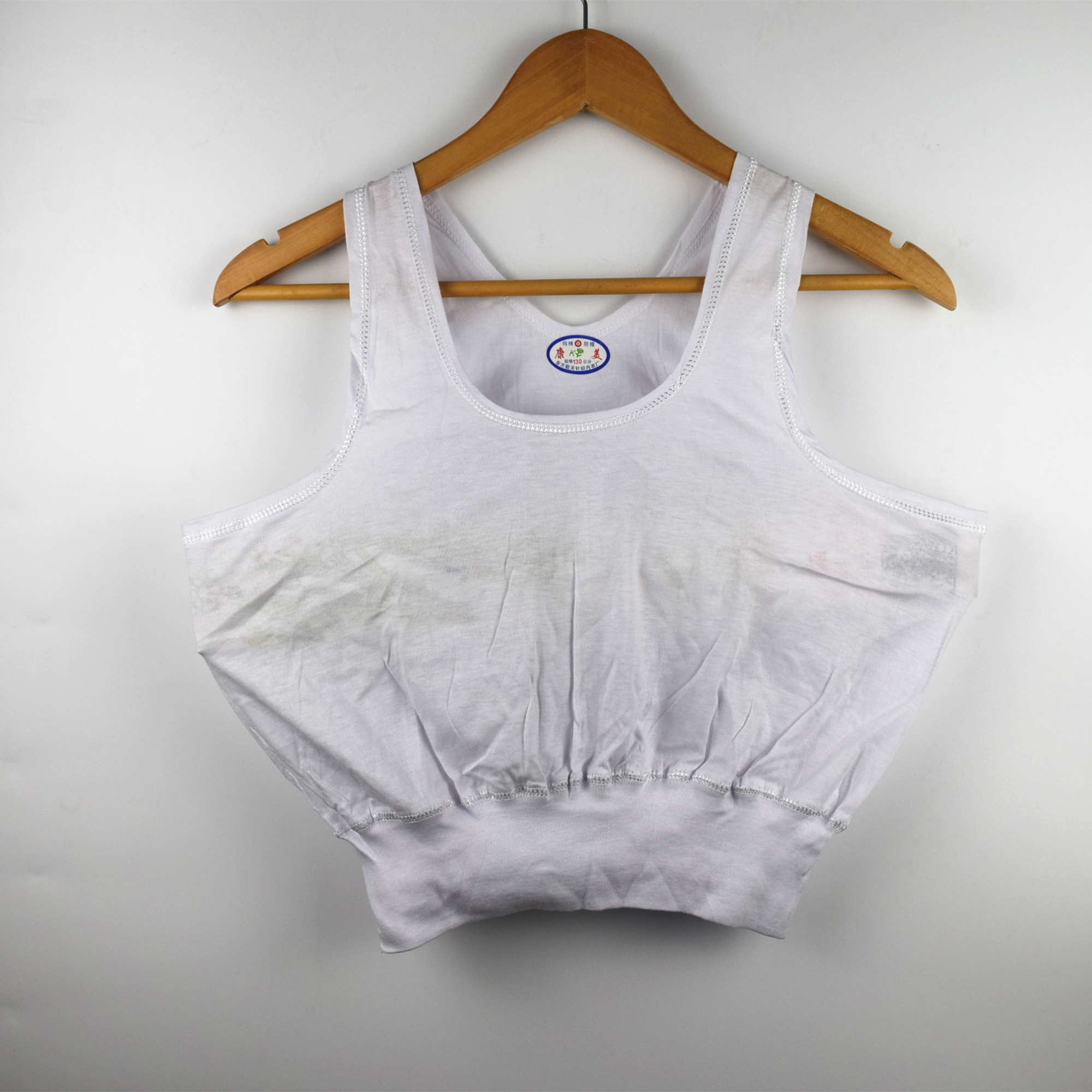 Áo vest nữ trung niên cotton rộng kích thước cotton bằng áo mát mẻ ông già áo vest đáy quần lót cũ ao lot