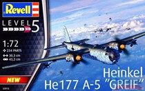 Lihua Revell 03913 1 72 Luftwaffe Henkel He-177 A- 5 Griffin Heavy Bomber