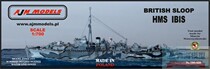 AJM 700020 1 700 British Navy light frigate Black Swan-class Ibis 1942