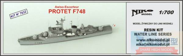 Niko 7032 1 700 French Navy Frigate Admiral Brod (F748) 1960