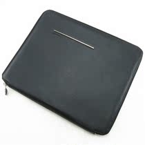 piquadro Leather Cheno head layer cowhide official clip office bag folder folder zipper briefcase