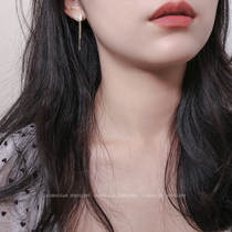 Exquisite girl whole body 925 sterling silver diamond bow tassel earrings temperament light luxury advanced design earrings