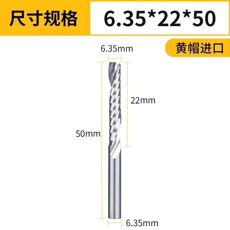 mũi khoan bê tông Nhập Khẩu Chất Liệu 4/6 Mm Acrylic PVC Nhôm Chất Nền Khắc Dao Đơn Lưỡi Xoắn Ốc Xay Cắt Khắc Đầu Dụng Cụ khoan inox mui khoan sat 