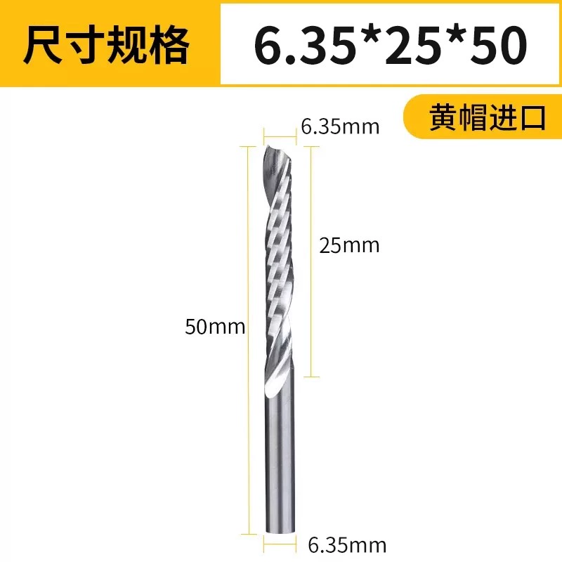 mũi khoan bê tông Nhập Khẩu Chất Liệu 4/6 Mm Acrylic PVC Nhôm Chất Nền Khắc Dao Đơn Lưỡi Xoắn Ốc Xay Cắt Khắc Đầu Dụng Cụ khoan inox mui khoan sat 