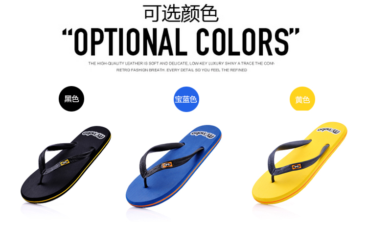 Người đàn ông thủy triều của nam giới flip-flops ladies mùa hè dép dày và dép đi trong nhà chân non-slip couple giày bãi biển phẳng