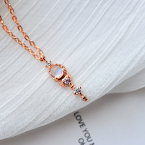 The new Lloyd pendant Sailor Moon series magic wand Moonstone necklace simple and wild fairy