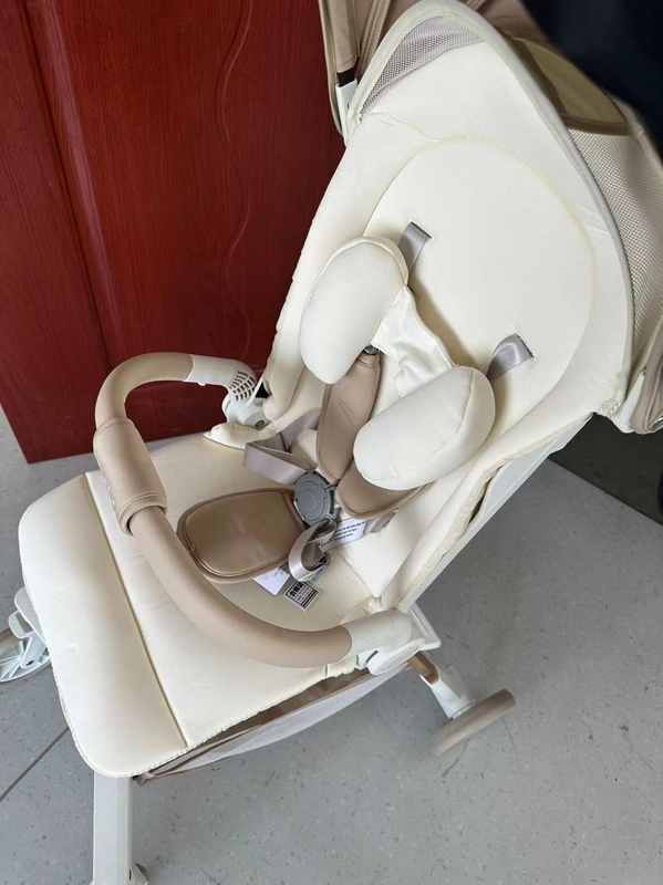 High-View Stroller, Foldable Stroller, Baby Stroller, Children's Stroller for Ages 0-3-6