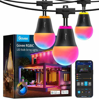 Outdoor waterproof bulb light string holiday led ball light