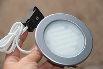 With lamp hanger GX53 9W soft light warm light energy saving energy saving light energy saving light tube yellow light