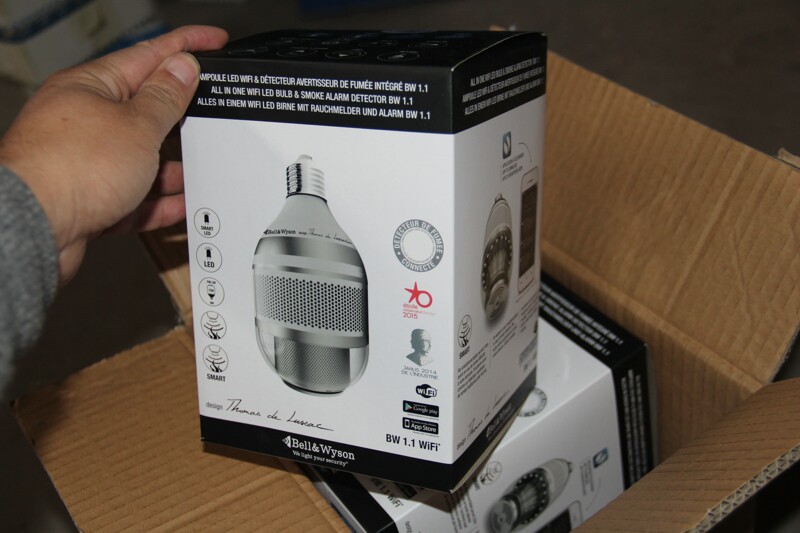 The French BELLWYSON Smart 9W LED alarm ball bubble