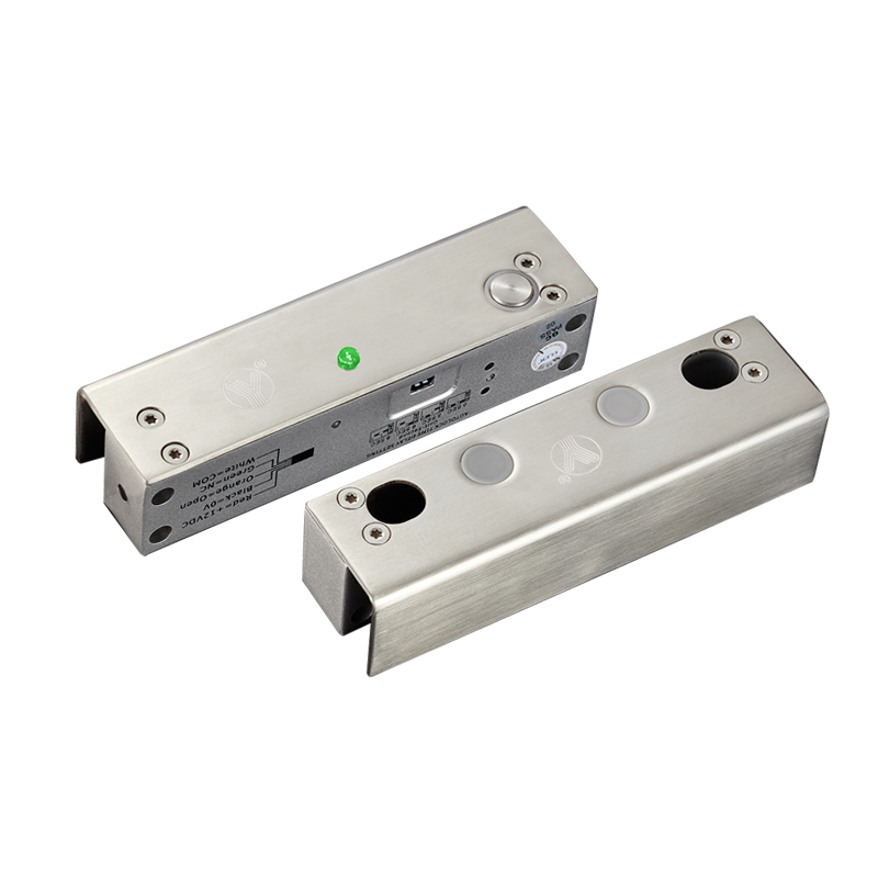 YLⅠYilin YB-500U (LED) U-shaped upper and lower frameless glass door special electric plug lock power off unlock