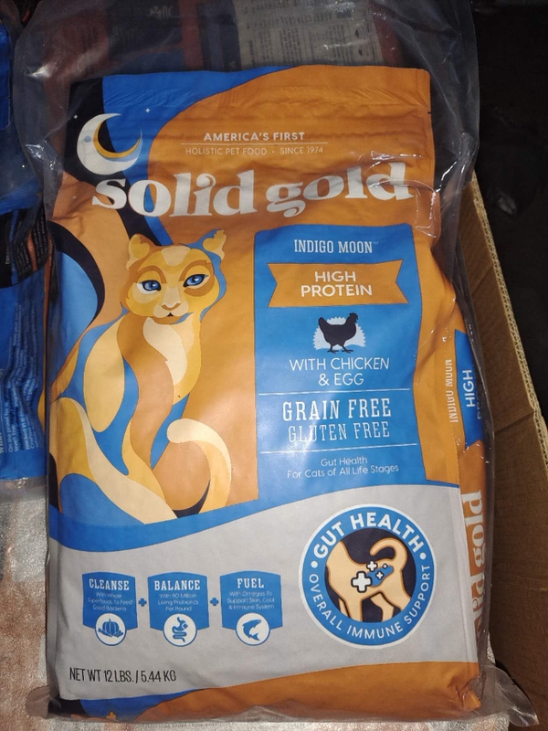 Solid Gold Grain-Free Chicken Cat Food for All Life Stages 