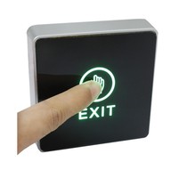 Type 86 Ming dress access control touch open button door of door to switch LED backlight Access control system inductive electronic switch
