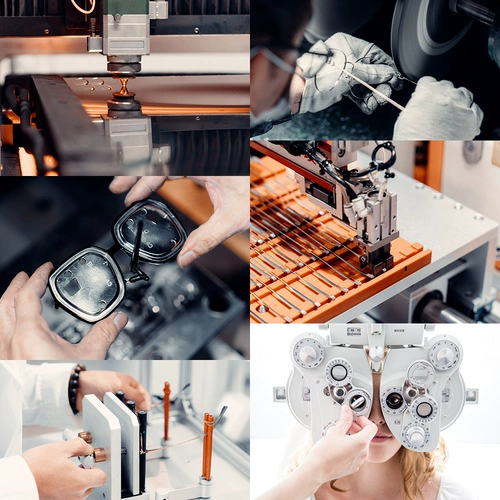 Bolon Tyrannosaurus Myopia Glasses Новые продукты беспрепятственные зеркало безрамные мужские деловые рамки могут быть оснащены зеркалом женской женщины BT1609