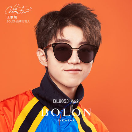 BOLON暴龙2018新款猫眼太阳眼镜女时尚墨镜