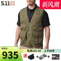 USA 5 11 Anti-scraping vests 80034 windproof multi-pocket Tactical waistcoat Abrasion Resistant Outdoor Tactical Vest