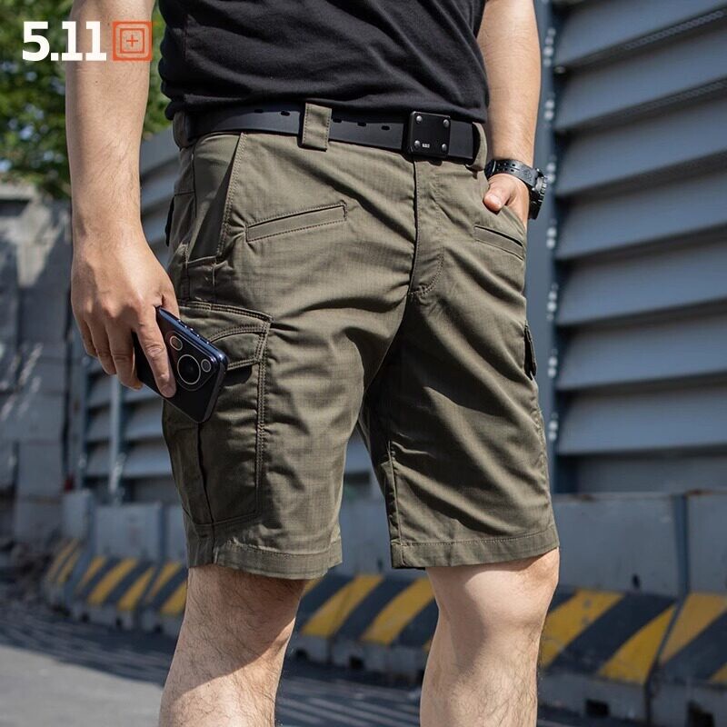 American 5.11 Aikang 73354 Tactical Shorts for Men, Outdoor Water-Repellent Five-Point Shorts with Multiple Pockets, Stretch Work Pants American 5.11 Aikang 73354 Tactical Shorts for Men, Outdoor Water-Repellent Five-Point Shorts with Multiple Pockets, Stretch Work Pants