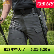 helikon Helikon outdoor quick-drying stretch shorts ots mens thin breathable multi-pocket five-point pants tactical shorts