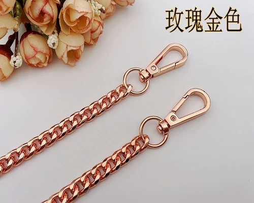 Цепь на цепочке, золотой аксессуар для сумки, бретели, сумка, цепочка, металлический ремешок для сумки, 9мм