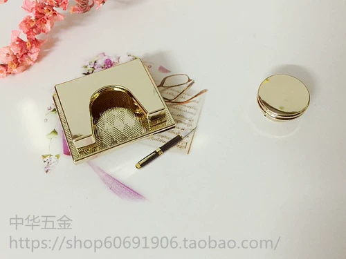 Кожаная сумка ручной работы, аксессуары для сумок, аксессуары для ремонта, замок для сумки, пресс-замок, кожаный замок для сумки, врезной замок, врезной замок для ногтей, 3 см * 2,4 см