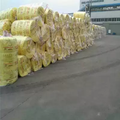 Fireproof glass wool roll felt Super silk glass silk cotton Centrifugal glass silk cotton Wall hanging ceiling sound insulation cotton filling