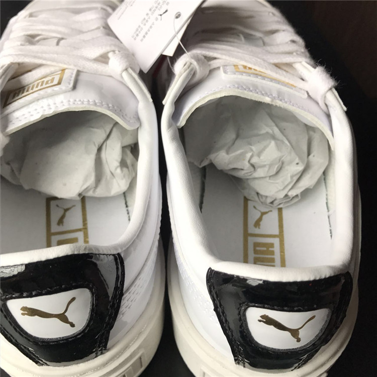 Giày đế bệt Puma 彪 马蕾 hana tất cả bằng sáng chế da trắng đế dày giày thể thao 363314-07 giày thể thao nữ 2021