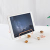 Nordic ins iron metal reading book stand simple book newspaper book holder dinner plate record album book display stand