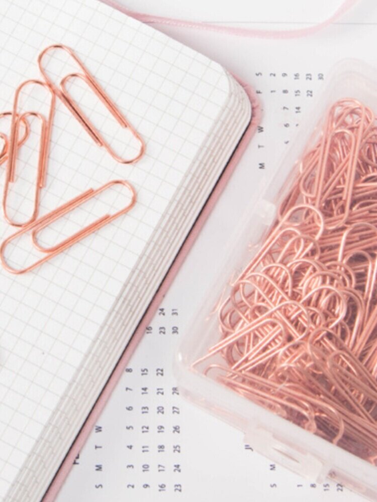 Office student stationery supplies metal paper clips paper clips receipt receipt bill holder menu holder invoice storage