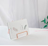 Nordic ins iron metal reading book stand simple book newspaper book holder dinner plate record album book display stand