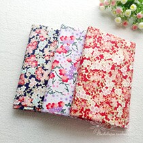 Wind Diy handmade fabric hot gold imitation cotton linen fabric pure cotton plain textured and clothing fabric bag fabric